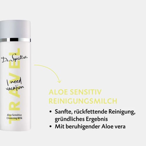 Dr Spiller Aloe Sensitive Cleansing Milk 100ml - Image 2